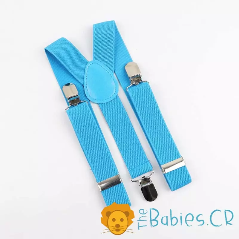 Tirante ajustable celeste oscuro