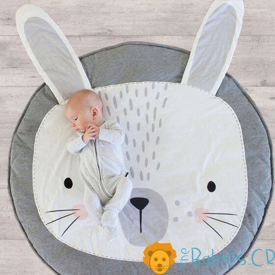 Alfombra circular Conejo