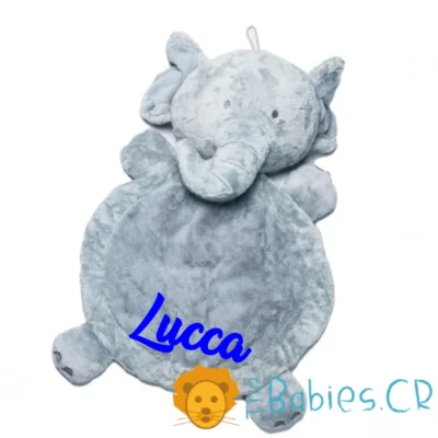 Alfombra elefante personalizada para bebé