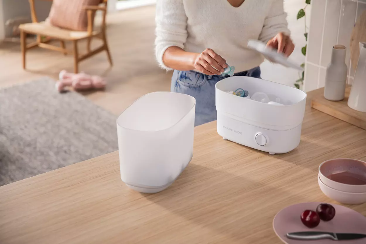 Esterilizador electrico a vapor marca avent