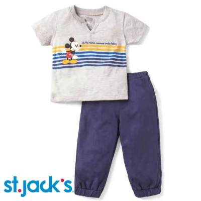 Conjunto ropa 2 piezas Mickey Mouse St Jack´s