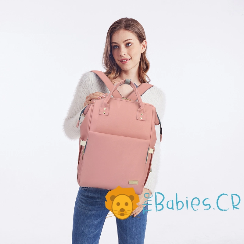 Pañalera tipo mochila LEQUEEN - Imagen 2