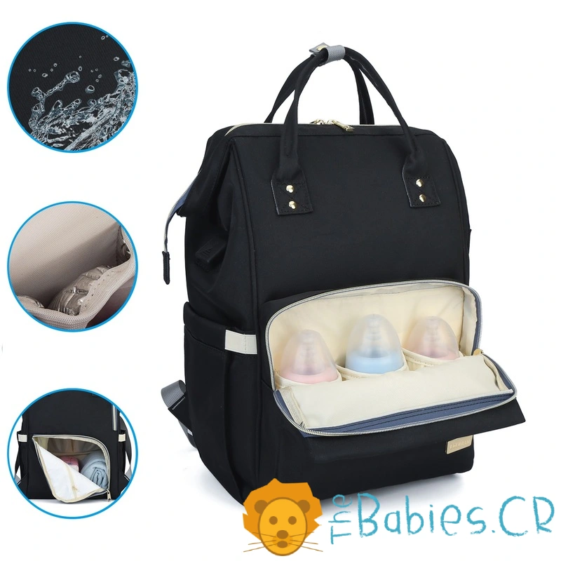 Pañalera tipo mochila LEQUEEN - Imagen 5