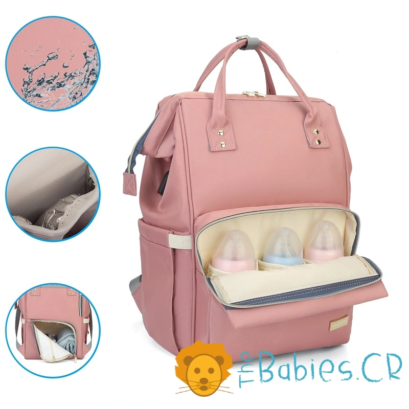 Pañalera tipo mochila LEQUEEN - Imagen 5