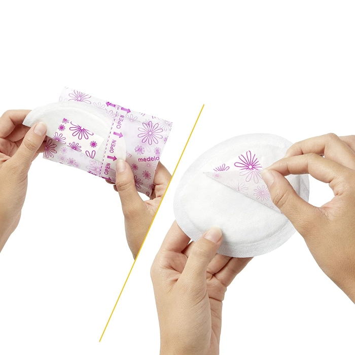 protectores_de_senos_ultra_delgados_medela_desechables_adhesivos_thebabiescr_maternidad_lactancia_materna
