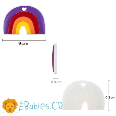 mordedor_de_arcoiris_color_turquesa_con_sujetador_de_chupeta_denticion_silicon_dientes_thebabiescr