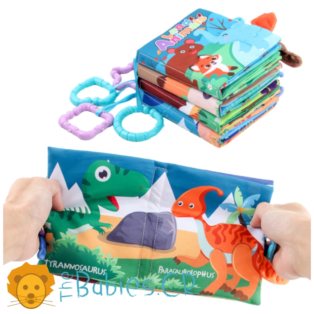 Set de 4 libros con mordedor y texturas - Imagen 4