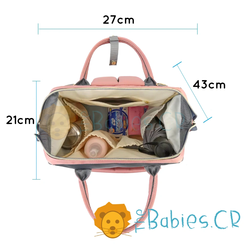 Pañalera tipo mochila LEQUEEN - Imagen 5