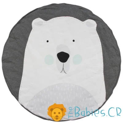Alfombra circular Oso polar