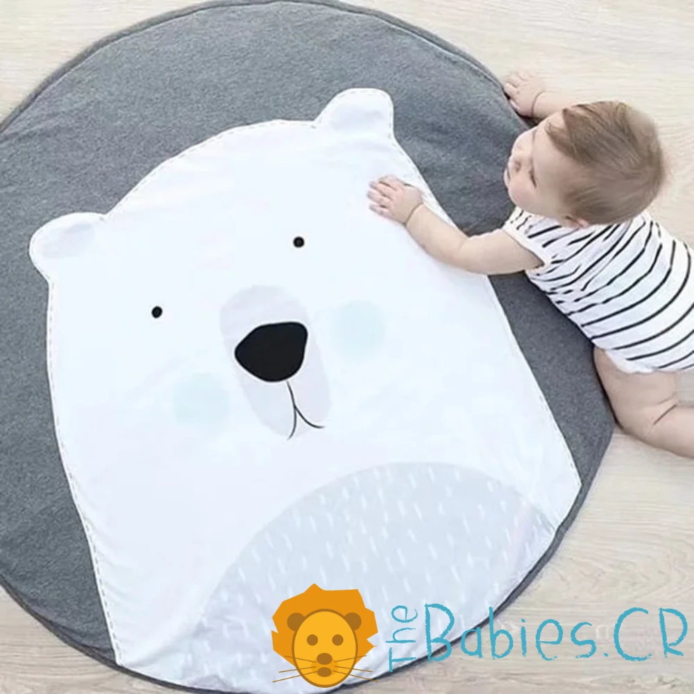 Alfombra circular Oso polar - Imagen 2