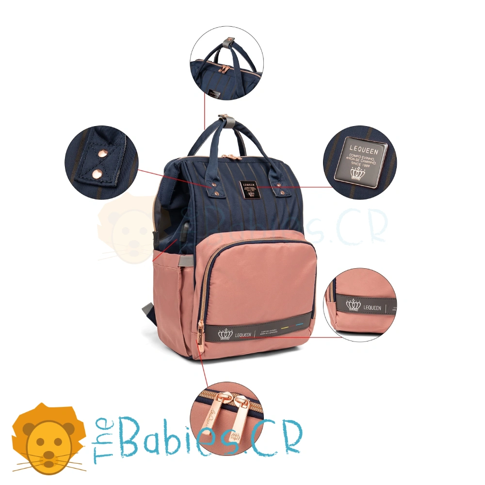 Pañalera tipo mochila LEQUEEN
