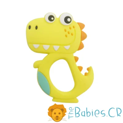 Mordedor para bebe con forma de cocodrilo Silicon Libre BPA