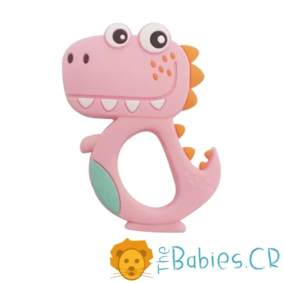 Mordedor para bebe con forma de cocodrilo Silicon Libre BPA