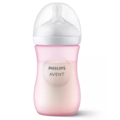 Chupón Anticólico Natural 3.0 Avent Rosado 260ml / 9oz SCY90311