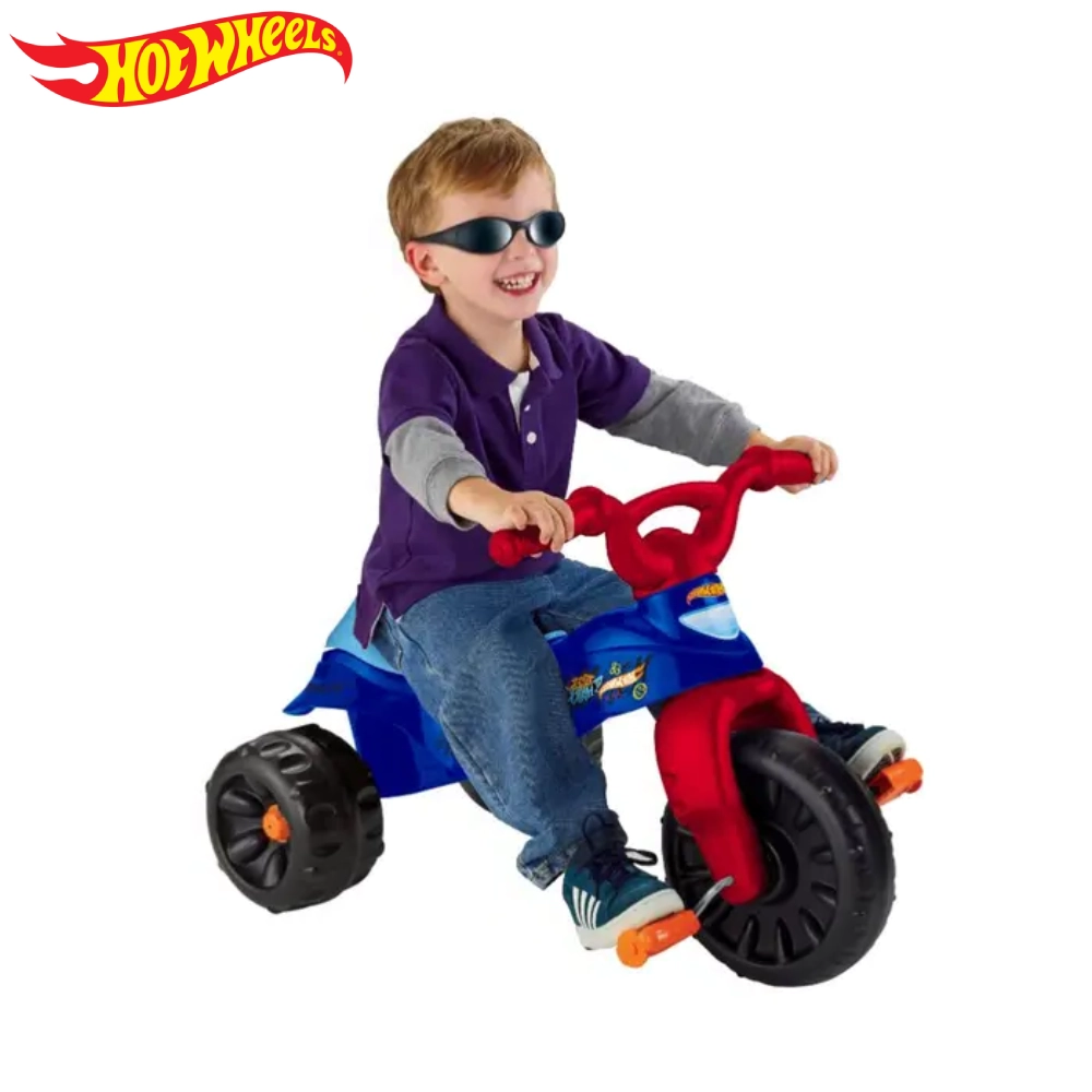 Triciclo con compartimiento Hot Wheels