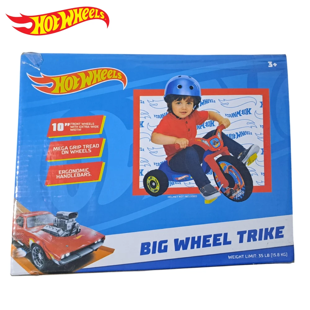 Triciclo con llanta grande Hot Wheels - Imagen 2