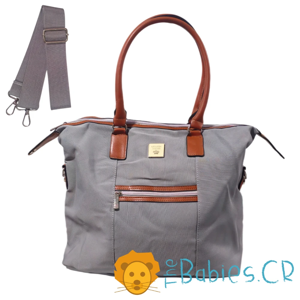 Pañalera tipo bolso 2 en 1 LEQUEEN