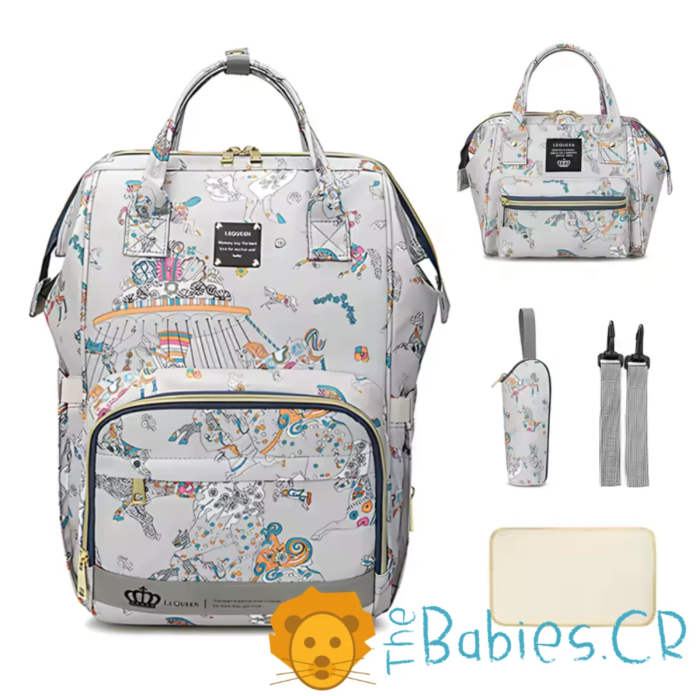 Pañalera tipo mochila LEQUEEN