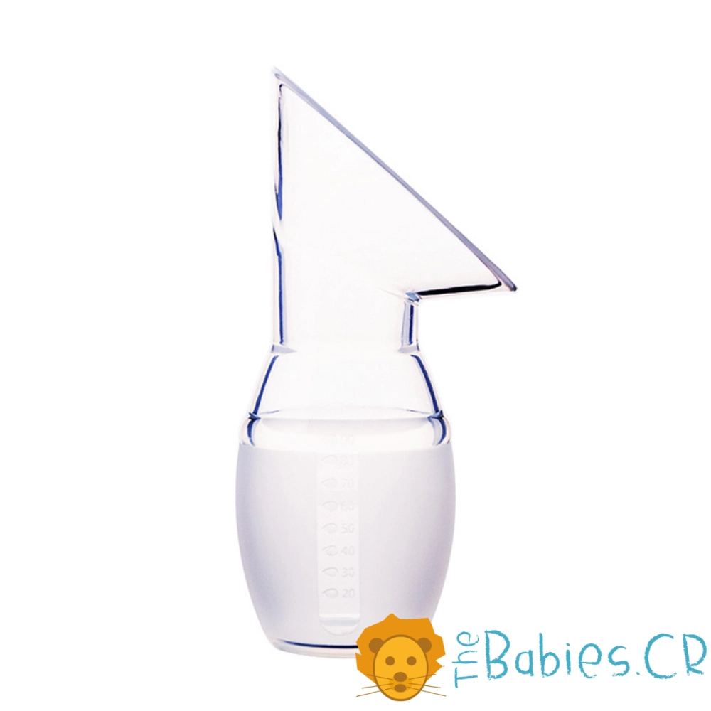 Recolector de leche manual de silicón con tapa - Imagen 3