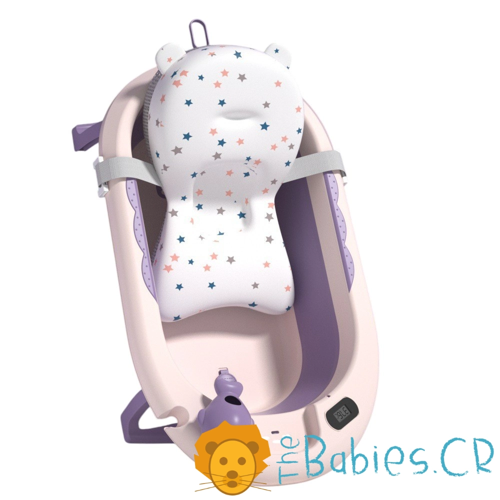 Bañera / Tina Morada plegable con termómetro - Imagen 2