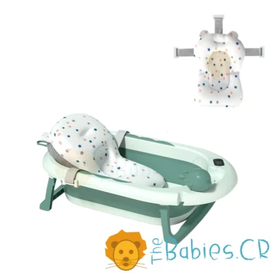 Bañera / Tina Verde plegable con termómetro