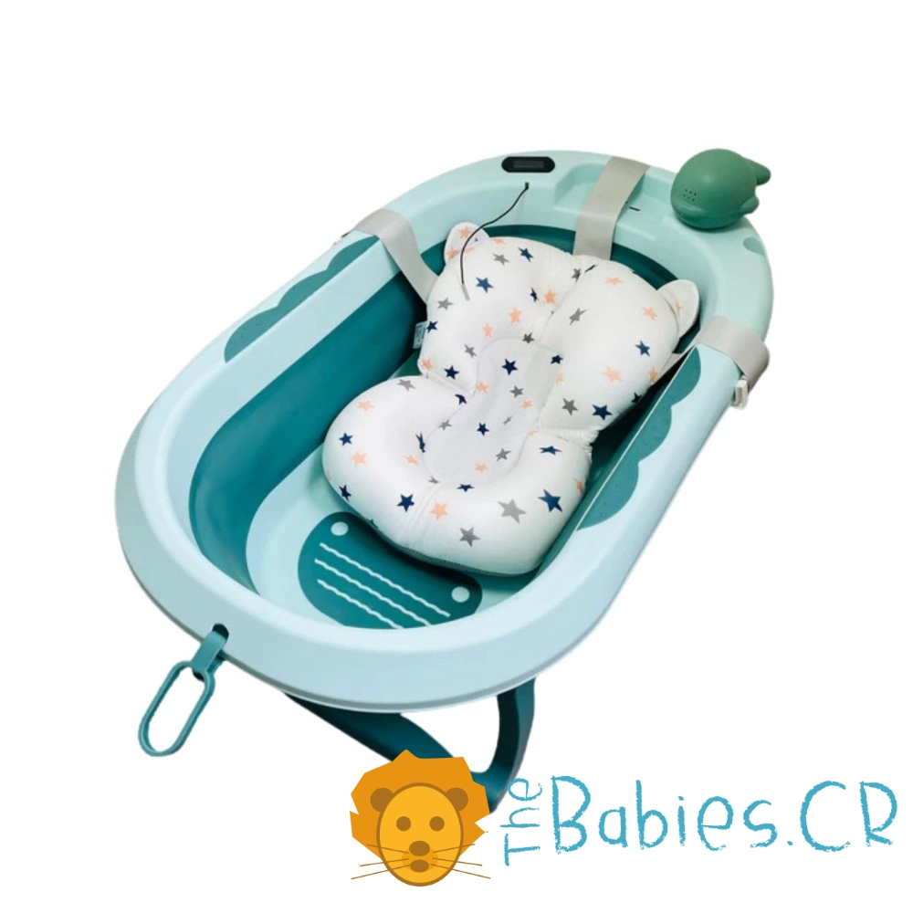 Bañera / Tina Verde plegable con termómetro - Imagen 3