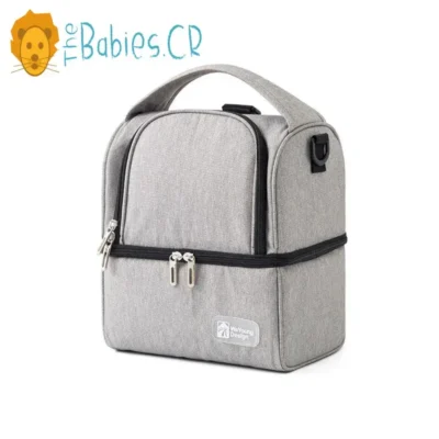 Hielera para leche materna con ice packs y botellas Costa Rica